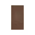 Serviettes 33x33 2 couches 1/8 couleur Marron